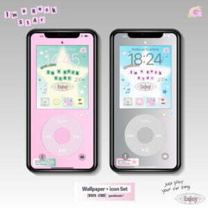 Wallpaper + icon Digital Pack : Rock StAr