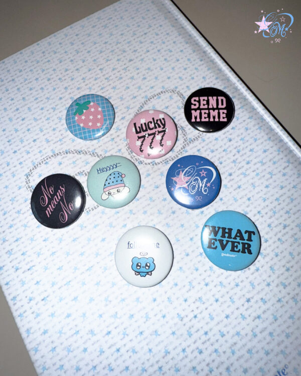 Collective Pin / Button badges : 14 designs - Image 2