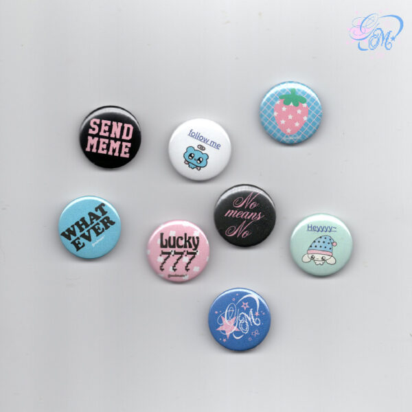 Collective Pin / Button badges : 14 designs