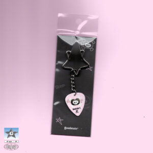 Skull : Guitar Pick Keyring